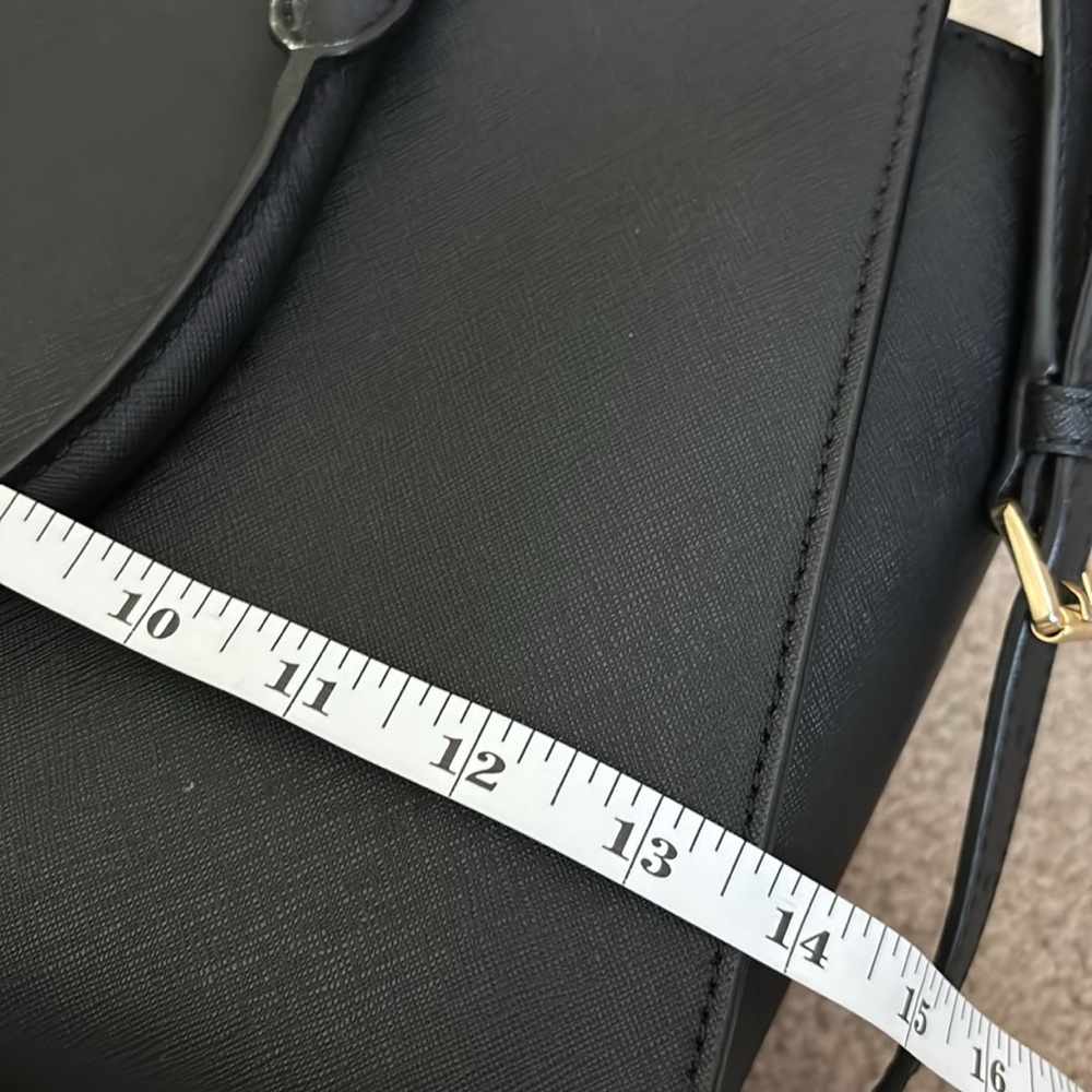 Michael Kors Black and Gold Satchel Bag - Picture 6 of 14